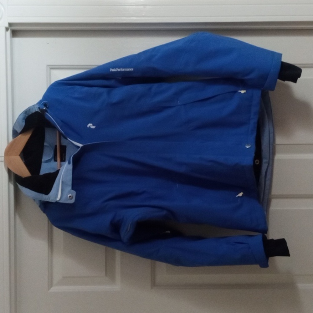 Peak Performance Hipe Blue Jacket size L